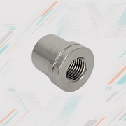 AVID Racing Titanium Weld-In Round Bung, 25mmx1.5mm Tube, M14x1.5 LH | AVID Racing — Threaded Bung Detail — AVID-TB-25x22xm14-LHT_02 [AVID:ea88ead6-260c-4891-9611-9088f146be85] [AVID-VERSION:95f5707a-52ef-440b-aef0-0b0402bcfd09]