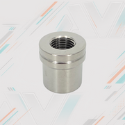 AVID Racing Titanium Weld-In Round Bung, 25mmx1.5mm Tube, M14x1.5 LH | AVID Racing — Threaded Bung Front View — AVID-TB-25x22xm14-LHT_03 [AVID:3b1c294b-4092-43fe-8518-a226b06e9102] [AVID-VERSION:704faf7c-719f-4154-a5df-e12bce6a4aad]