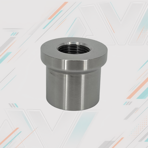 Chromoly Weld-In Round Bung, 1.50"x.120" Tube, 3/4-16 RH | AVID Racing