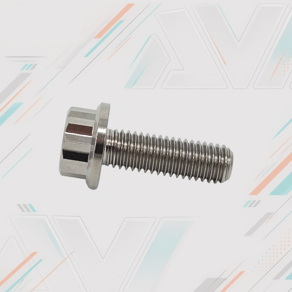 Titanium 12 Point Flange Bolt, M8 x 1.25 x 25 mm | AVID Racing