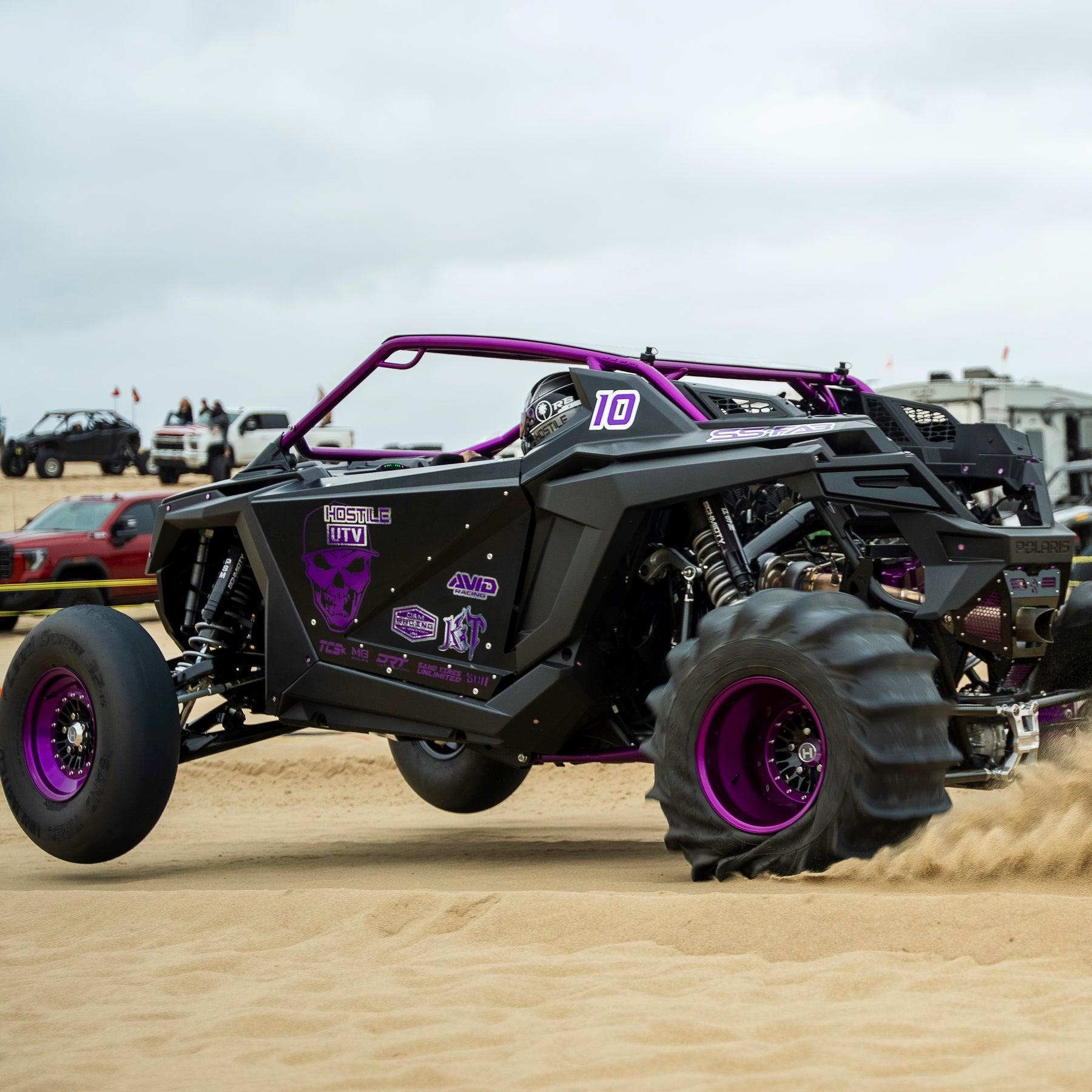 Polaris RZR Pro R SC +4.5" Rear Lightweight Drag Racing Trailing Arm Kit | AVID Racing