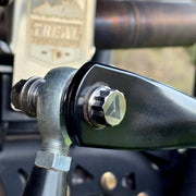 AVID Racing Can-Am Maverick R Rear Swayii Bar Titanium Bolt Hardware Kit mounted on vehicle