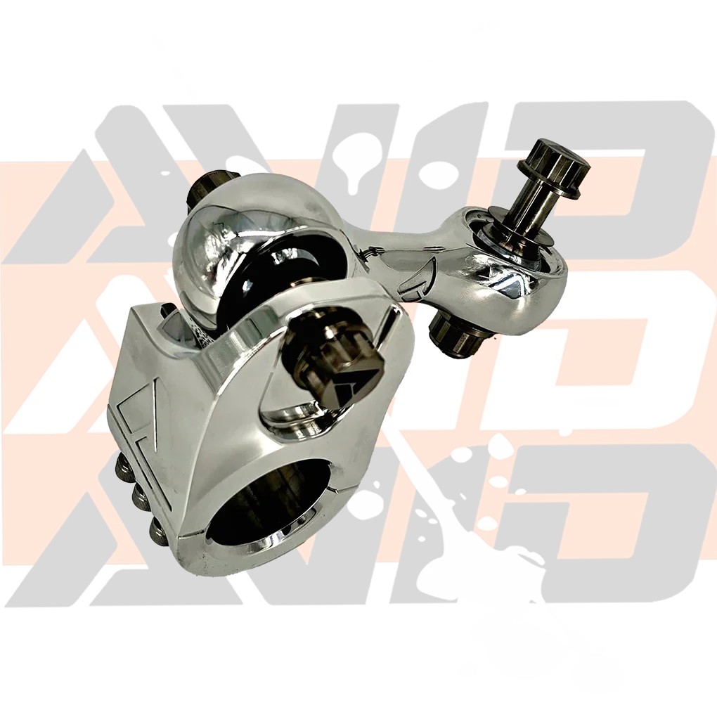 AVID Racing YXZ1000 1.5" Tube Sway Bar Clamp Kit precision machined from billet aluminum with titanium hardware