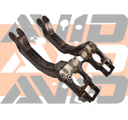 AVID Racing Can-Am Maverick R Baja Race 4130 Chromoly Uprights / Knuckle side view of the upright showing mounting point to rim