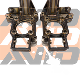AVID Racing Can-Am Maverick R Baja Race 4130 Chromoly Uprights / Knuckle detail of inner components that mount to front control arms