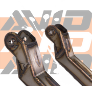 AVID Racing Can-Am Maverick R Baja Race 4130 Chromoly Uprights / Knuckle top view of mount to upper front control arm