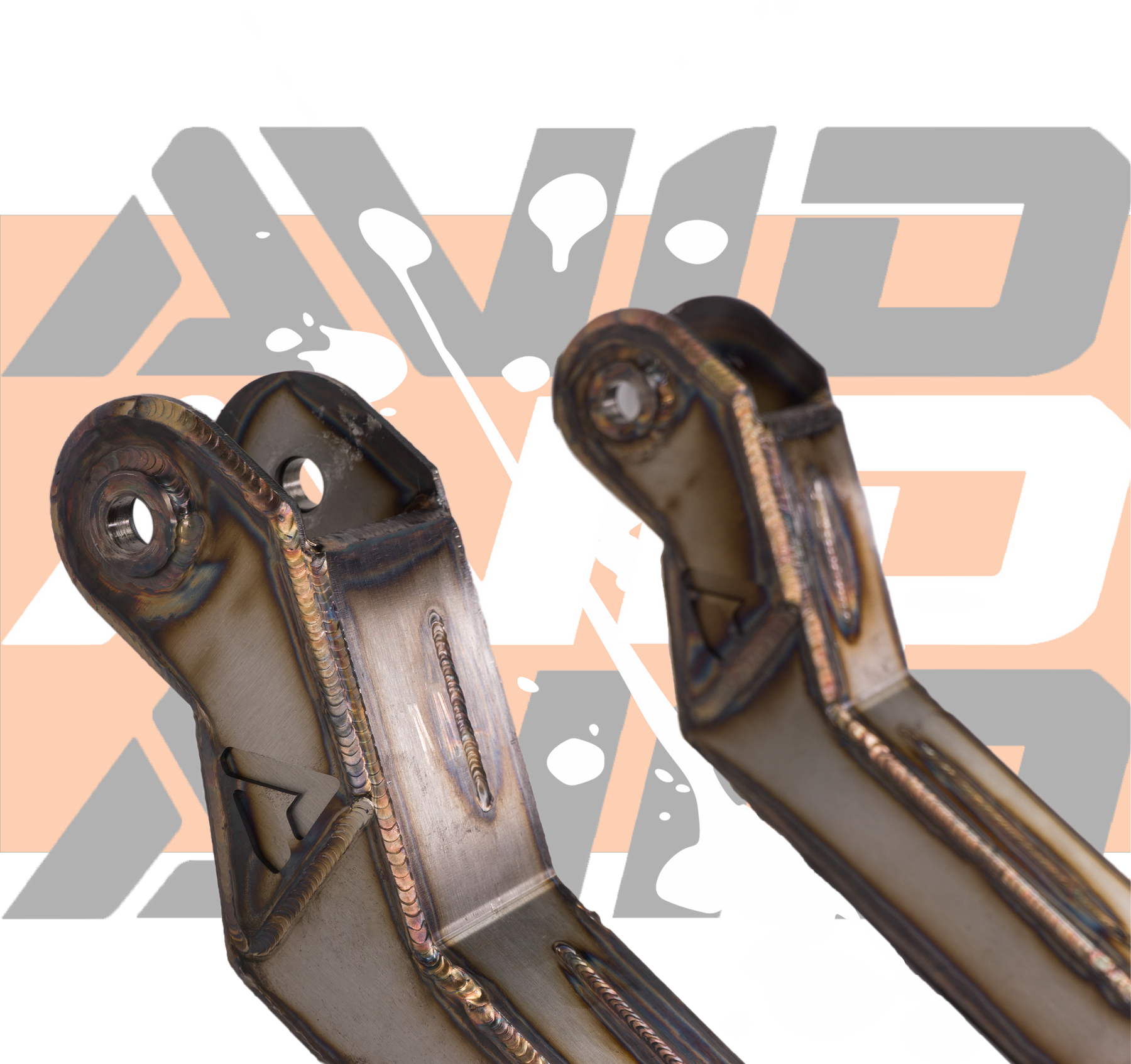 AVID Racing Can-Am Maverick R Baja Race 4130 Chromoly Uprights / Knuckle top view of mount to upper front control arm