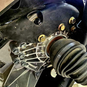 AVID Racing Can-Am Maverick R Titanium Hardware mounted on vehicle