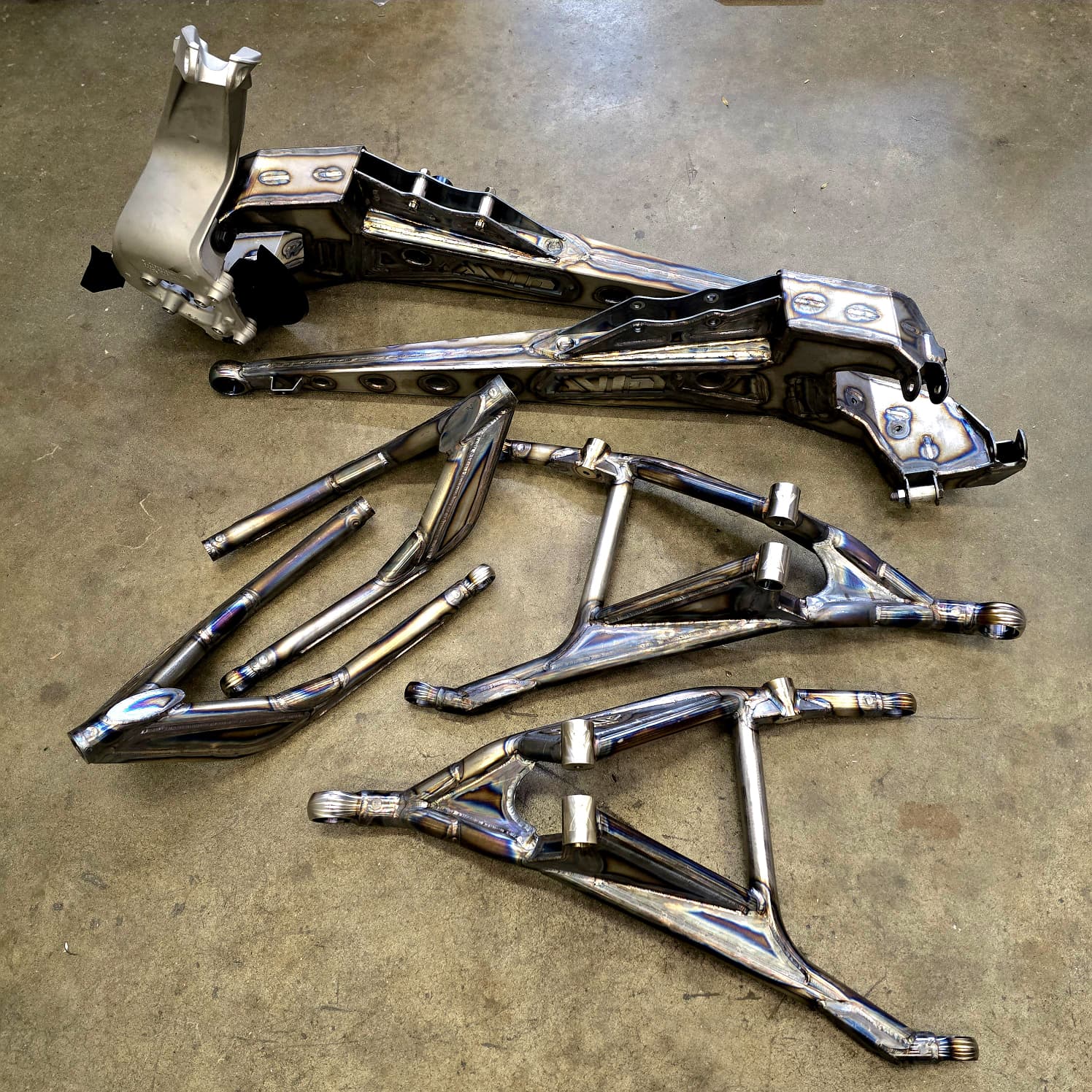 Can-Am Mav R MAX Dual Shock Conversion Rear Baja Race Trailing Arm