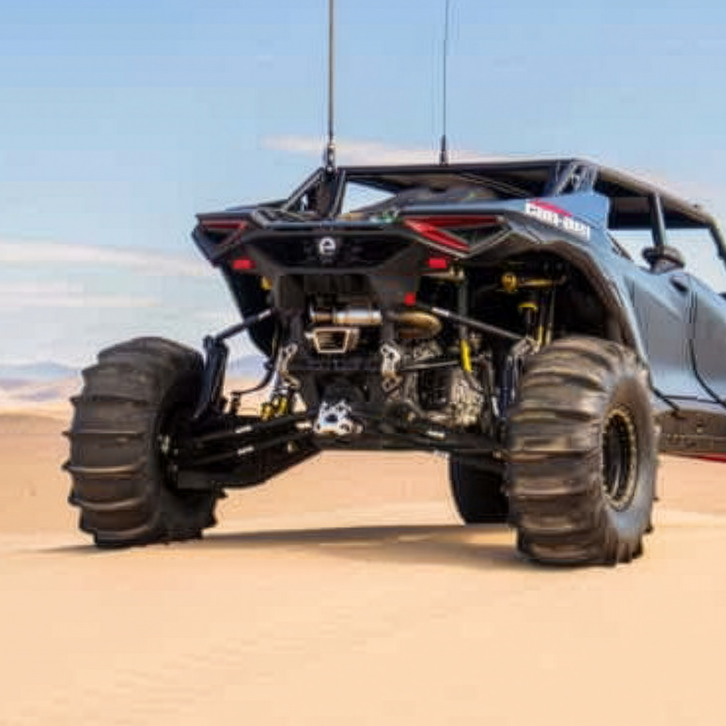 Trailing Racing Can-Am Mav R MAX Dual Shock Conversion Rear Baja Race Trailing Arm ...