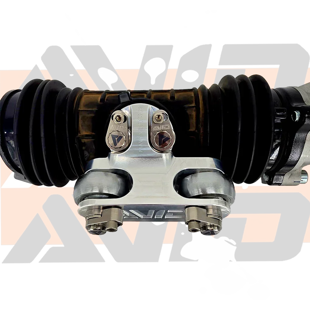 AVID Racing Can-Am Maverick R Tie Rod Assembly – HD Stock Replacement steering assembly detail view