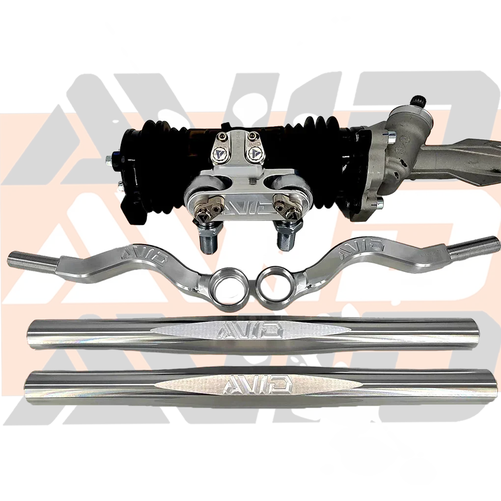 AVID Racing Can-Am Maverick R Tie Rod Assembly – HD Stock Replacement billet tie rods and steering assembly