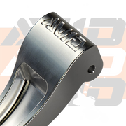 AVID Racing Can-Am Maverick R Baja Race 7075-T6 Billet Uprights detail of AVID logo