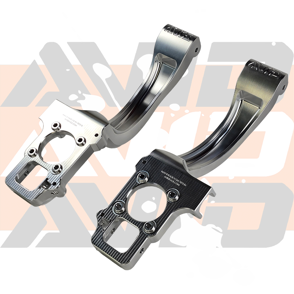 AVID Racing Can-Am Maverick R Baja Race 7075-T6 Billet Uprights inside view