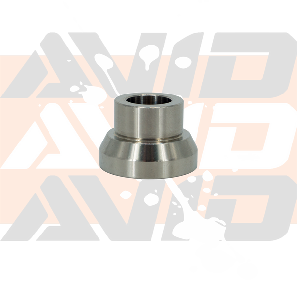 MS05 Stainless Steel Straight Reducer Misalignment Spacer, 7/8" Bearing, 14mm Bolt Hole, 44mm Stack Height | AVID Racing