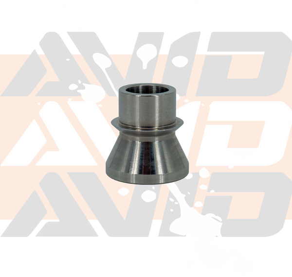 MS09 Stainless Steel Misalignment Spacer, 3/4" Bearing, 14mm Bolt Hole, 58mm Stack Height | AVID Racing