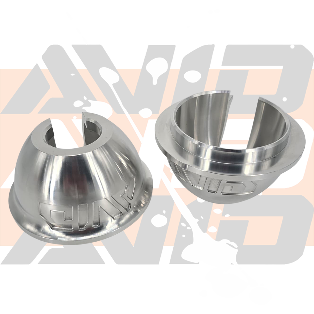 AVID Racing Polaris RZR Pro R / Turbo R / Pro S Front Billet Spring Perch Collars front stronger spring seat on factory and aftermarket shocks