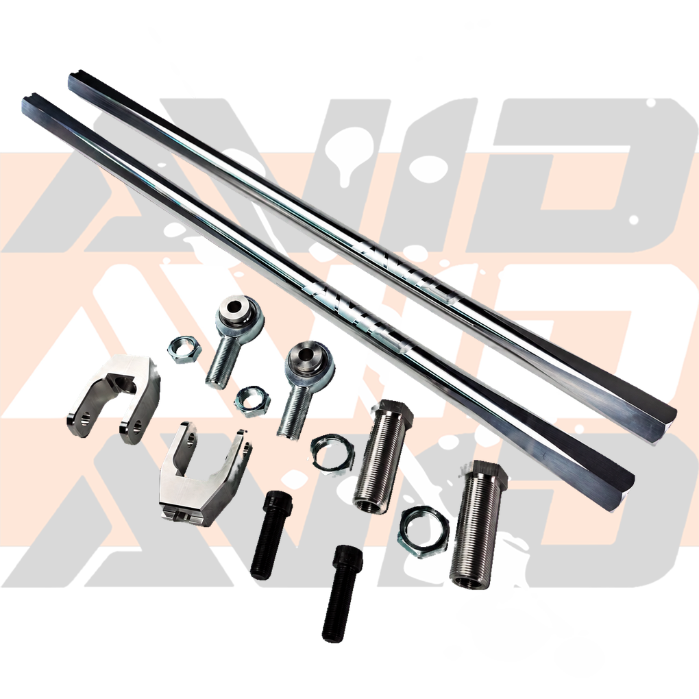 Polaris Pro R 7075-T6 billet aluminum toe link kit | AVID Racing