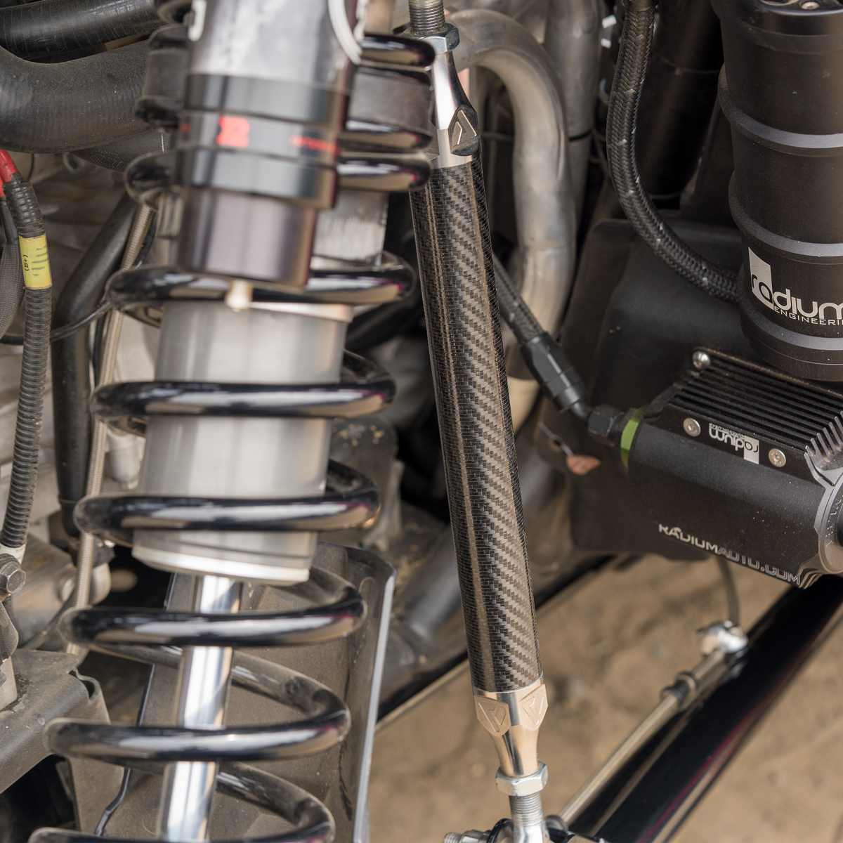 Polaris Pro R Rear Carbon Fiber Sway Bar Link Kit | AVID Racing