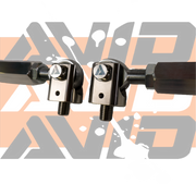 AVID Racing Polaris Pro R 80" Baja front suspension kit billet tie rods with billet tie rod clevis and titanium hardware