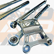 7075 billet radius rod machining detail Polaris RZR Pro R AVID
