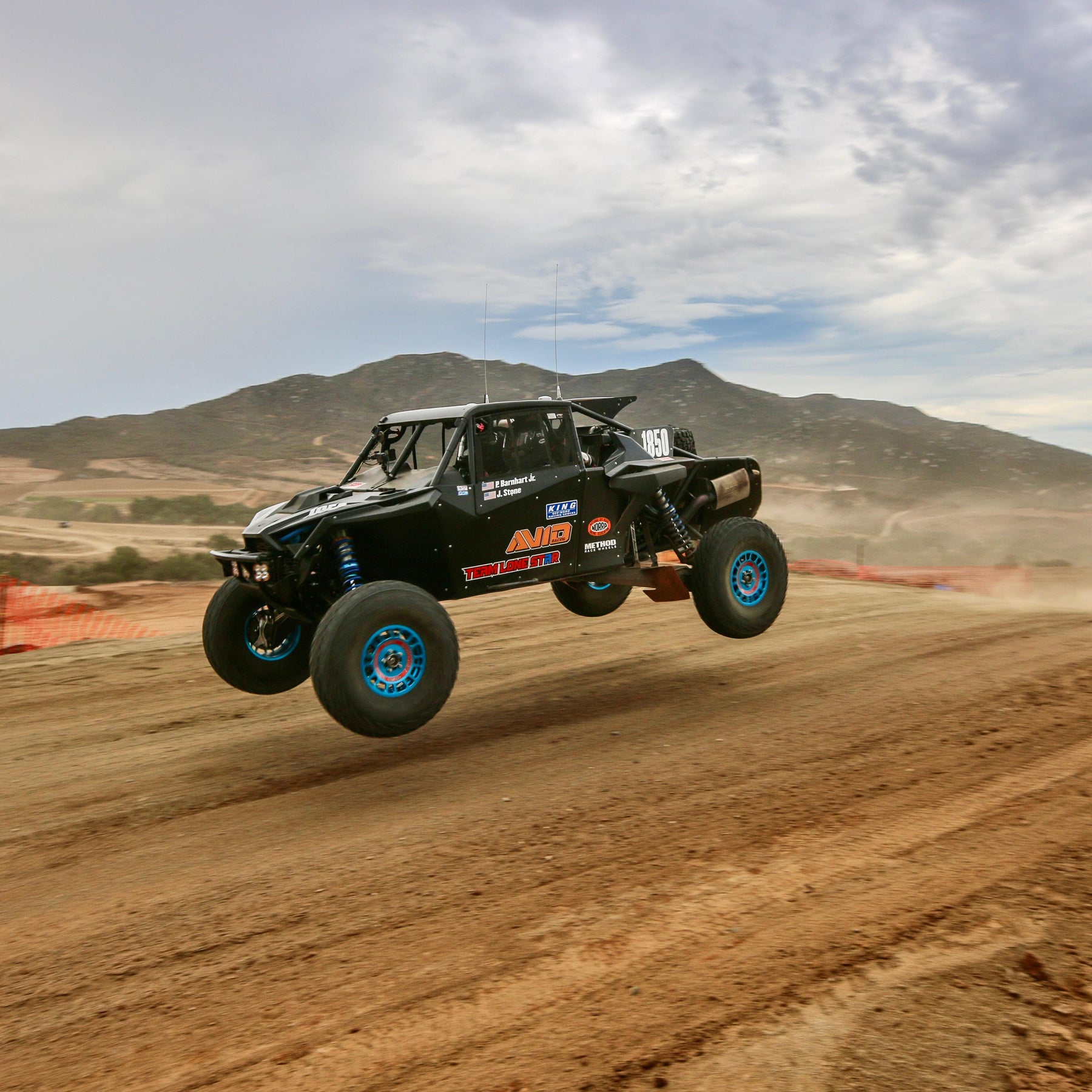 Polaris Pro R rear suspension with corrected wheel scrub AVID LT80 system