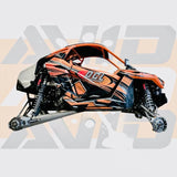 Polaris RZR Pro R LT80" Rear Baja Long Travel Suspension Kit