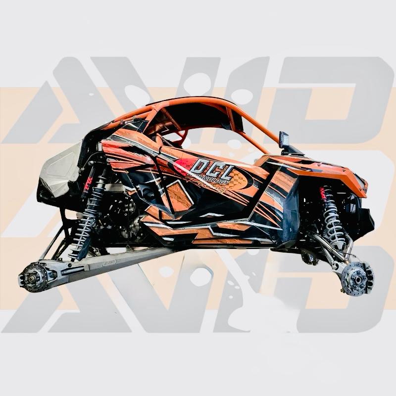 Pro R Baja rear suspension geometry corrected AVID Racing installed