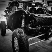 AVID Racing Pro R rear suspension mounted on desert racing build Baja setup