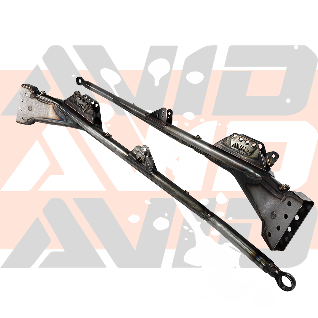 AVID Racing Polaris RZR Pro R SC +4.5 rear trailing arms lightweight drag racing kit