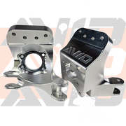 Polaris Pro R SC +4.5 trailing arm billet carrier close-up AVID Racing