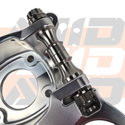 Polaris RZR Pro R / Turbo R / Turbo S Lightweight Billet Front Upright, Double Shear Vertical Uniball | AVID Racing