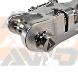 Polaris RZR Pro R / Turbo R / Turbo S Lightweight Billet Front Upright, Double Shear Vertical Uniball