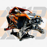 AVID Racing Pro R front suspension kit mounted on vehicle geometry corrected