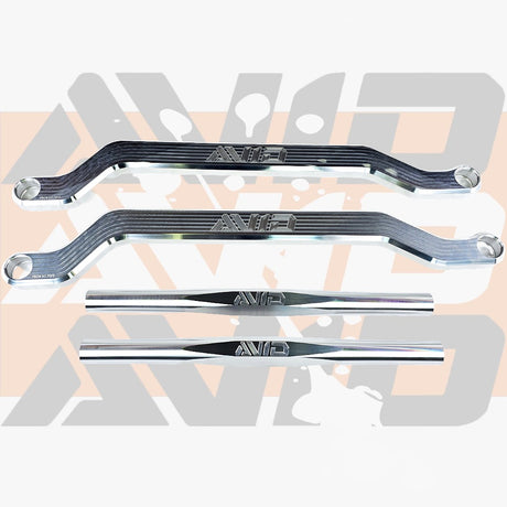 AVID Racing Polaris Pro R XC High Clearance Radius Rod Kit detail of billet components