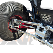 Polaris RZR Pro R XC radius rods installed with AVID trailing arms rear suspension