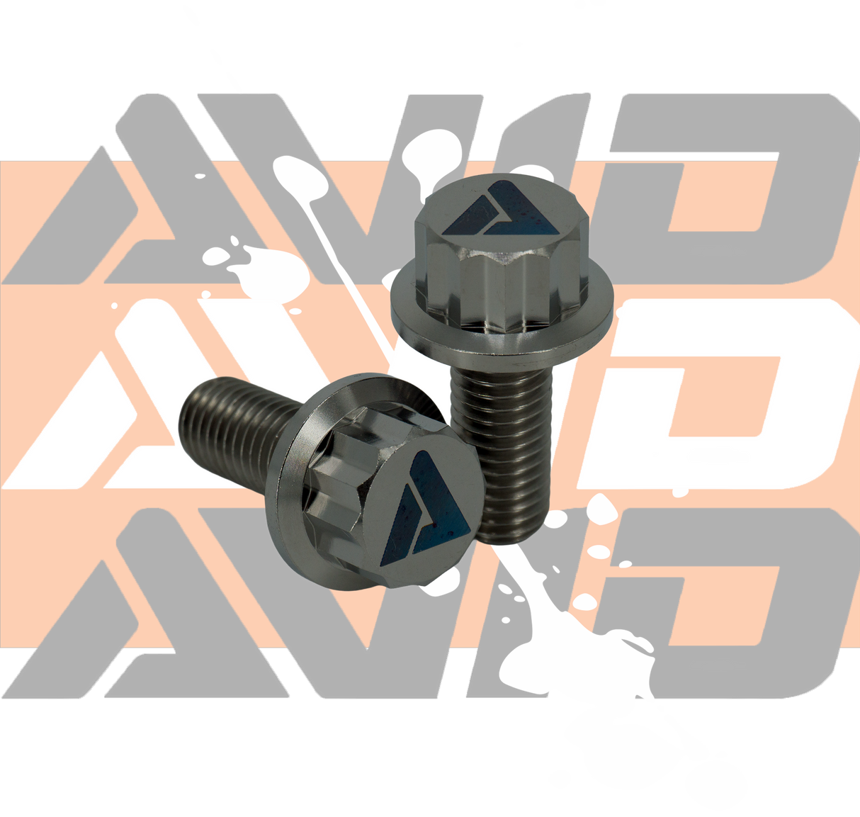 AVID Titanium Bolt, 12 Point,  M10x1.5 X 25MM