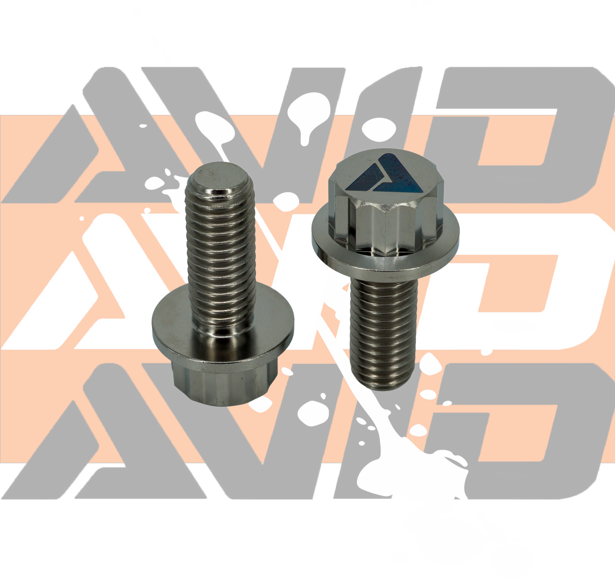 AVID Titanium Bolt, 12 Point,  M10x1.5 X 25MM