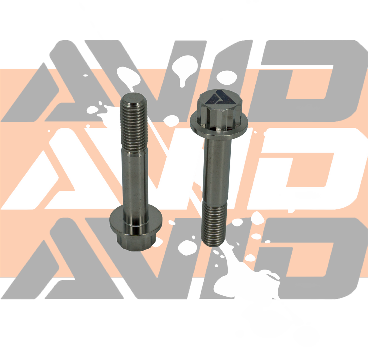 AVID Titanium Bolt, 12 Point,  M10x1.25 X 55MM X 25MM