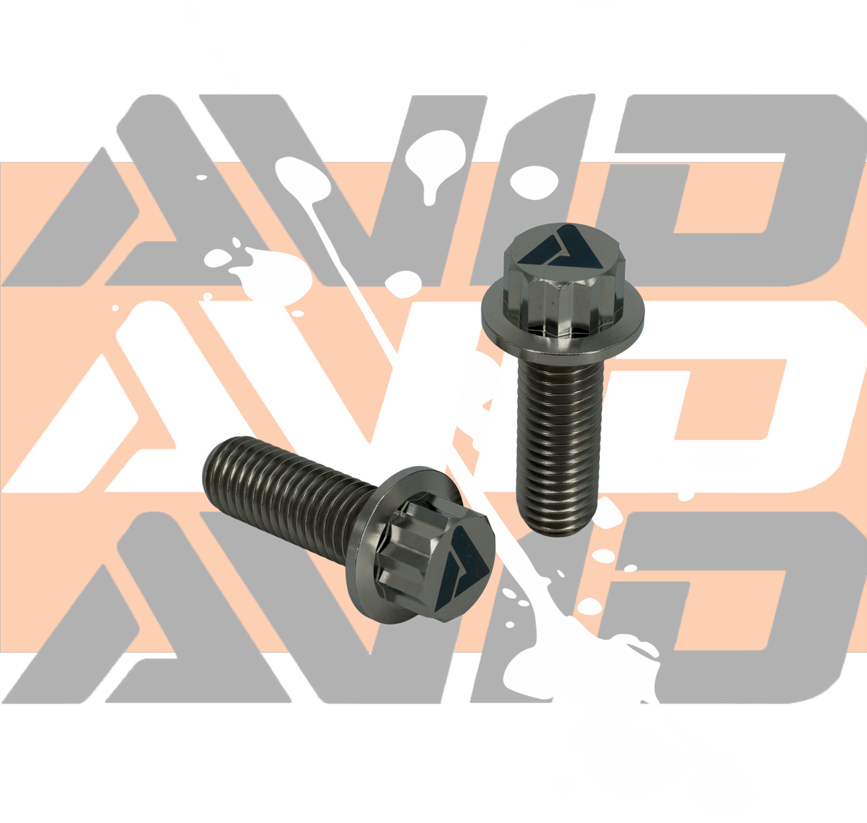 AVID Titanium Bolt, 12 Point,  M12x1.75 X 35MM