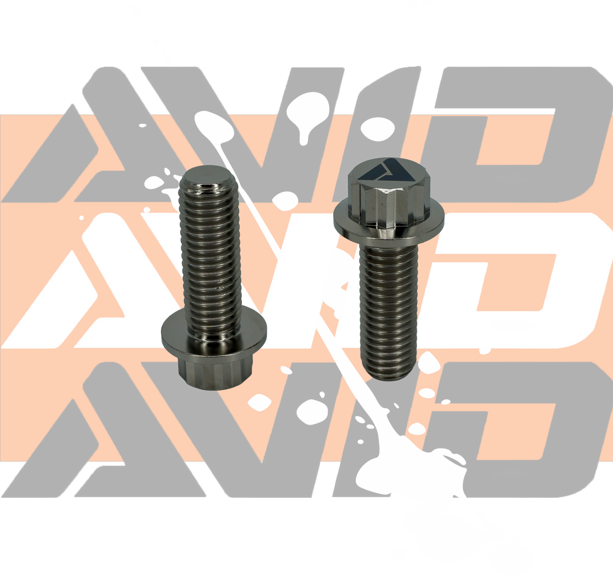 AVID Titanium Bolt, 12 Point,  M12x1.75 X 35MM
