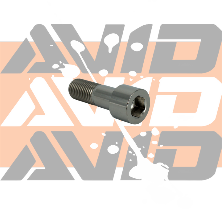 Titanium 10 mm Allen Cap Head Bolt, M12 x 1.25 x 35 mm, 20 mm Thread | AVID Racing