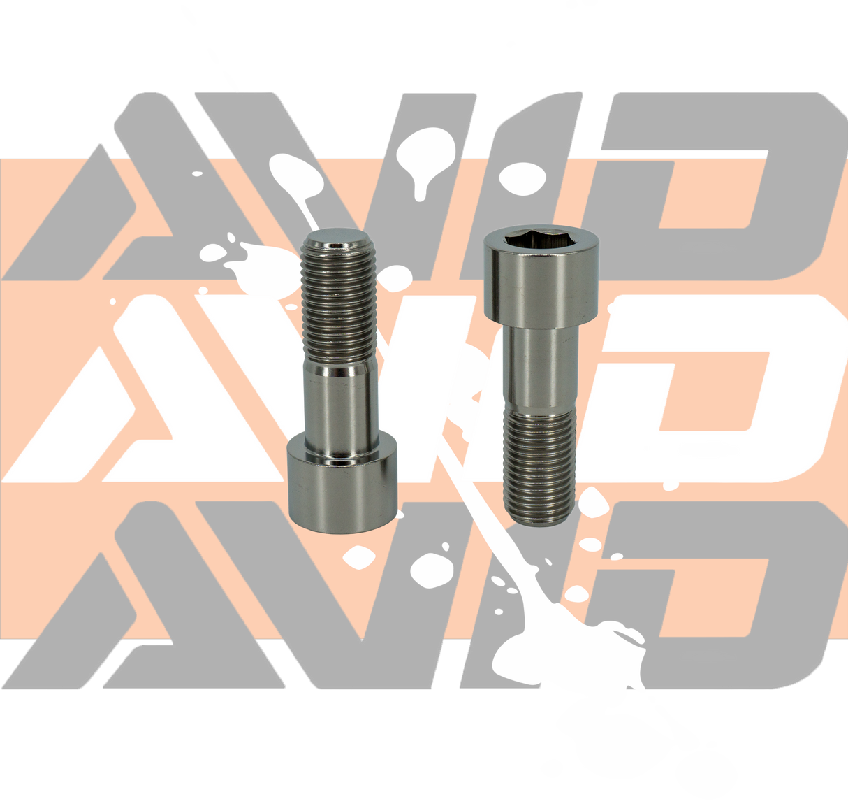 AVID Titanium Bolt, 10mm Allen,  M12x1.25 X 35MM X 20MM
