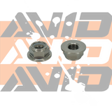 AVID Titanium Nylon Lock Nut, 6-Point, M10x1.25