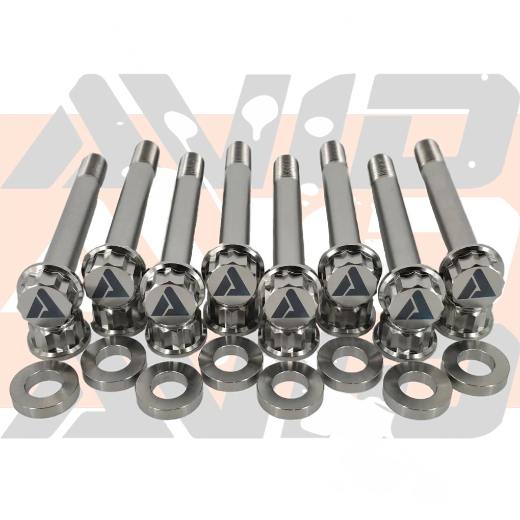 Yamaha YXZ1000 Factory Front Inner Pivot Titanium Bolt Hardware Kit, 24 Piece | AVID Racing