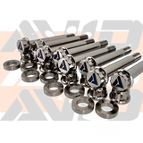 Yamaha YXZ1000 Front Inner Pivot AVID Titanium Bolt Hardware Kit, 24 Piece
