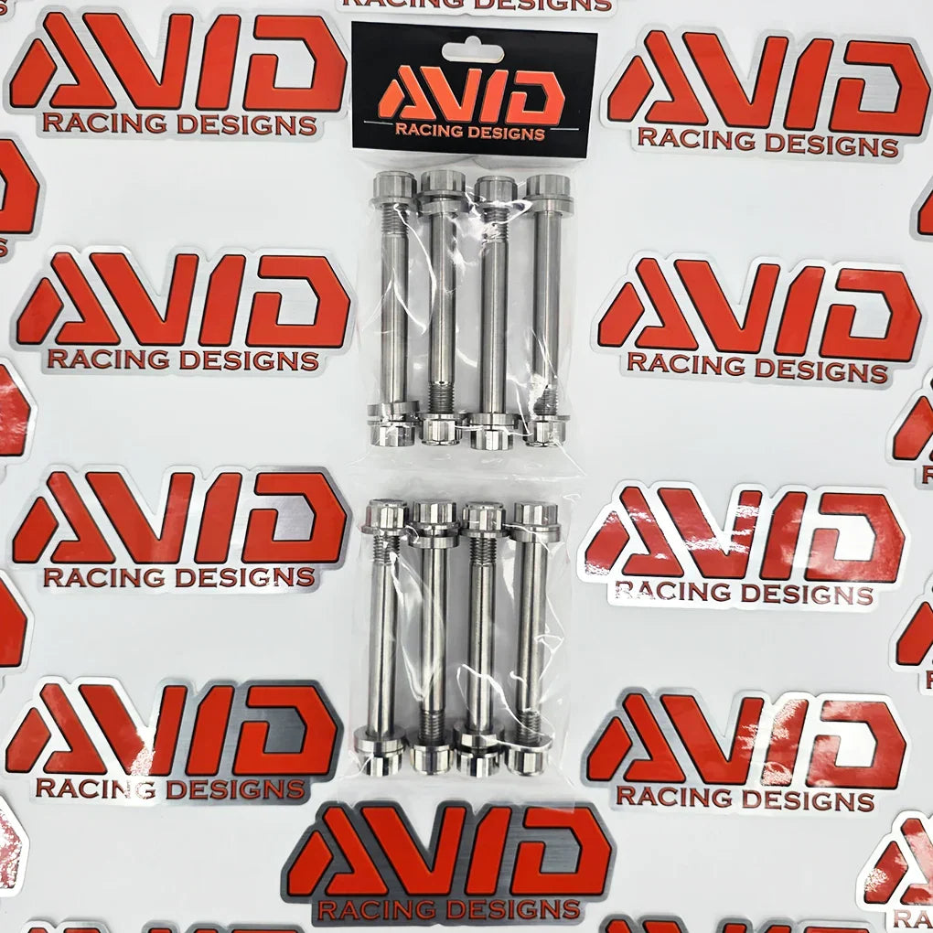 Yamaha YXZ1000 Factory Front Inner Pivot Titanium Bolt Hardware Kit, 24 Piece | AVID Racing