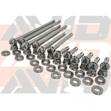 Yamaha YXZ1000 Rear Complete Pivot AVID Titanium Bolt Hardware Kit, 28 Piece