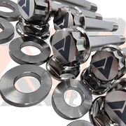 Yamaha YXZ1000 Factory Rear Complete Pivot Titanium Bolt Hardware Kit, 28 Piece | AVID Racing