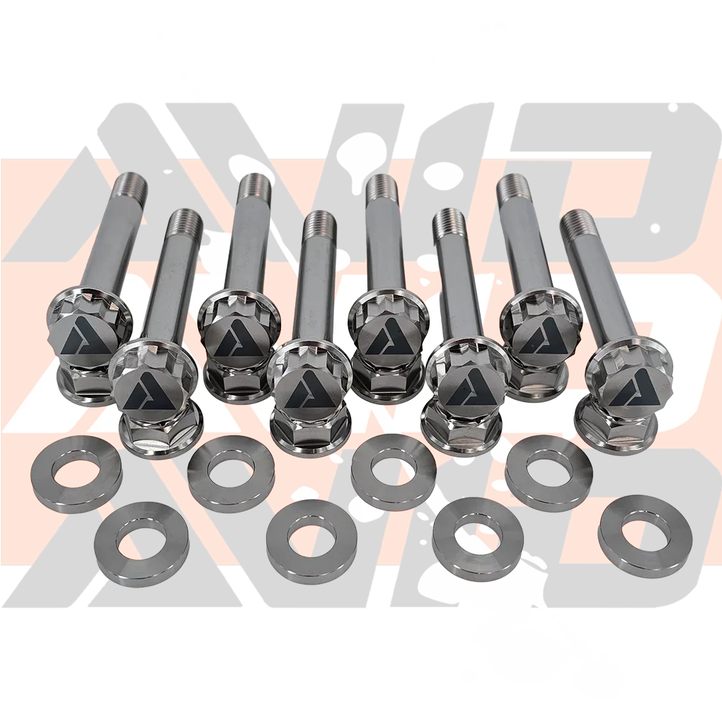 Polaris RZR Pro R Front Inner Pivot AVID Titanium Bolt Hardware Kit, 24 Piece